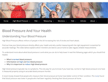 Tablet Screenshot of blood-pressure-monitoring.org